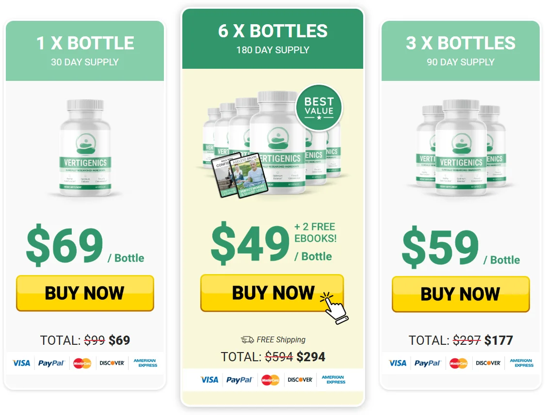 Vertigenics Official Website USA